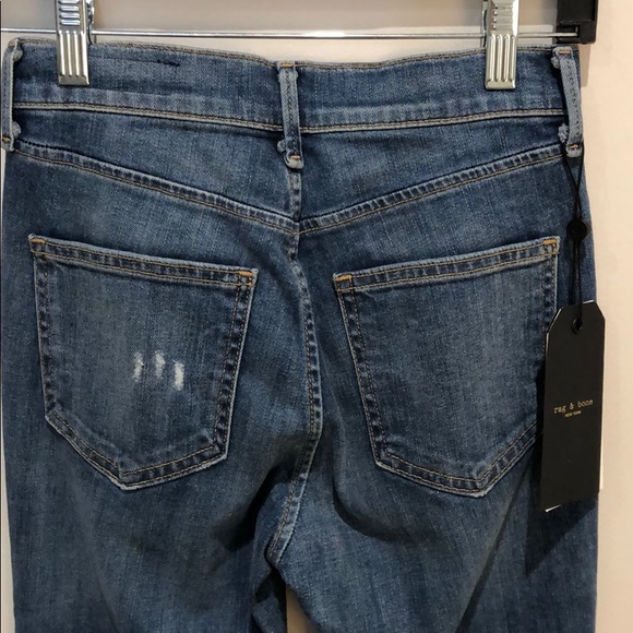 Rag & Bone Cigarette Ankle Jeans - Picture 4 of 6